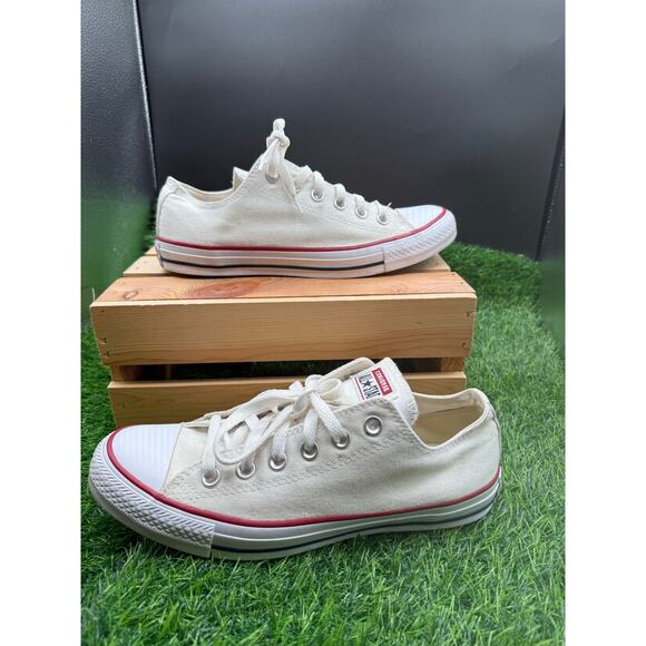 Converse-Chuck Taylor- Classic White- Low Tops- Size 7M/9W - Picture 1 of 10
